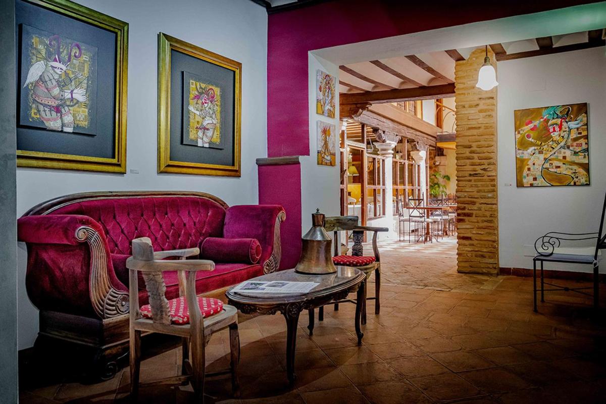 Zona de estar de Hotel Spa La Casa del Rector Almagro