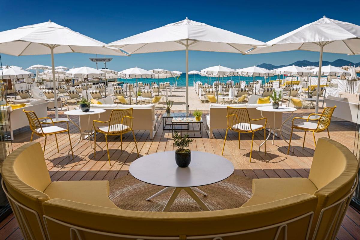 Vue générale sur la mer ou vue sur la mer prise depuis l'hôtel