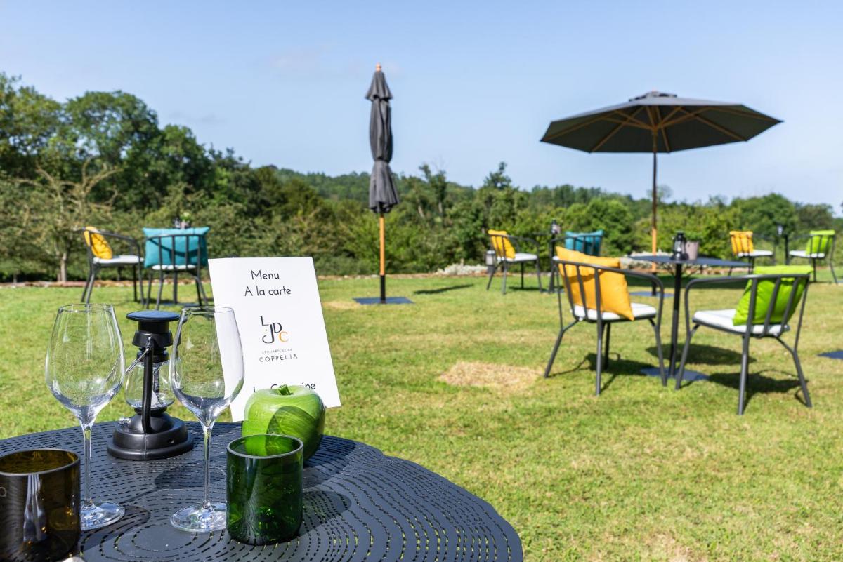 Boissons dans l'établissement Les Jardins de Coppélia