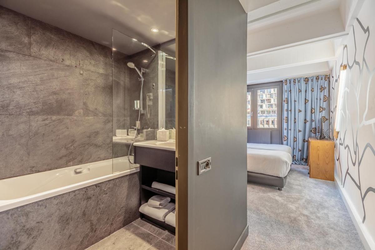 Salle de bains dans l'établissement Totem, Friendly Hotel & Spa