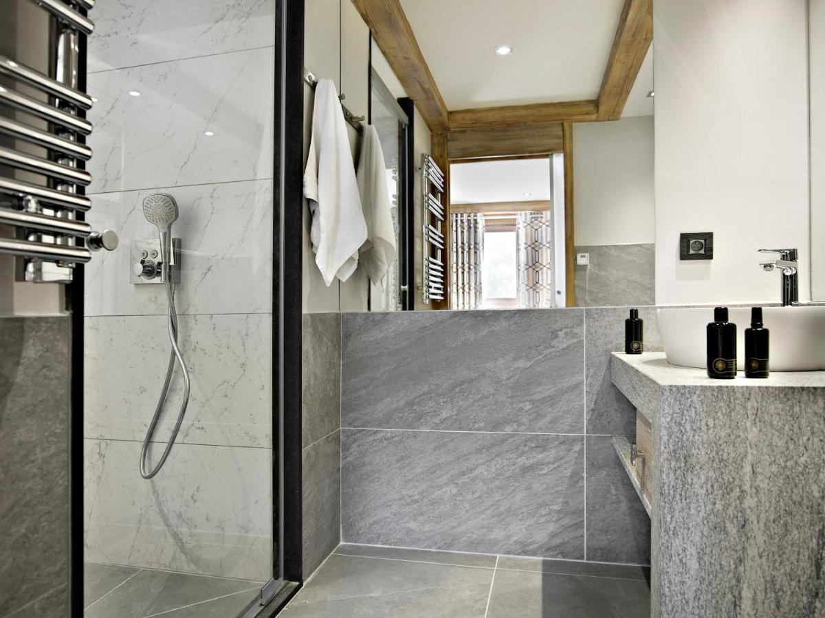 Salle de bains dans l'établissement MGM Hôtels & Résidences - Résidence Chalets Laska
