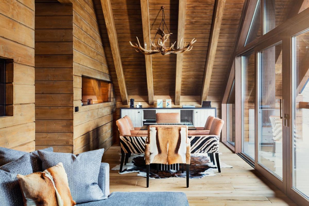 Zona de estar de El Lodge, Ski & Spa