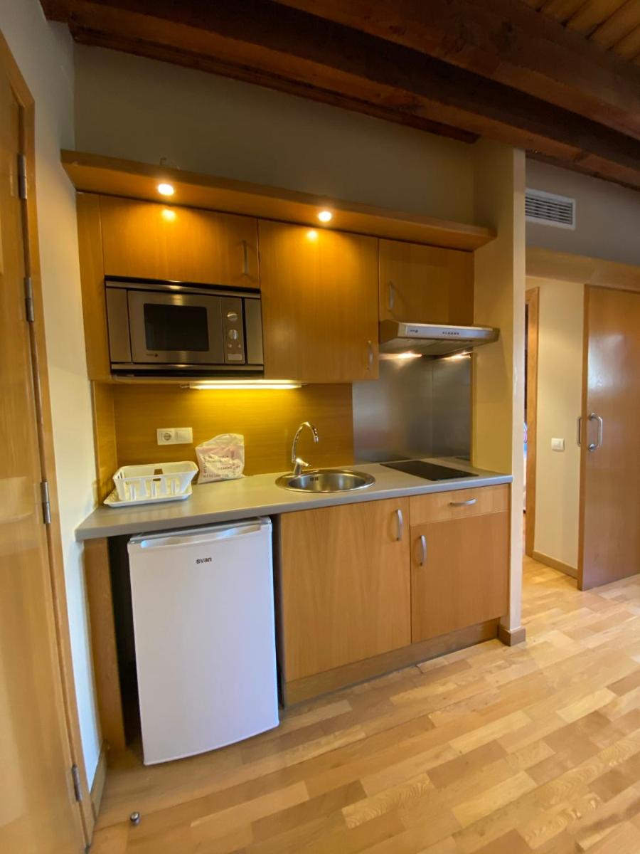 Una cocina o zona de cocina en Aparthotel Siente Boí & SPA