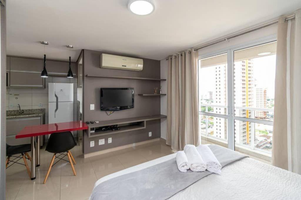 TH1603 - Studio lindo no 16 andar, localizado no Setor Bueno - WIfi- Garagem - Mobiliado - Housity