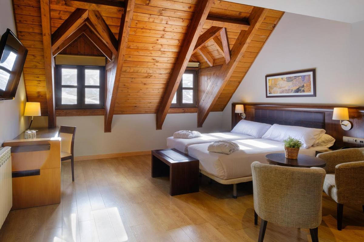 Cama o camas de una habitación en Snö Aragon Hills