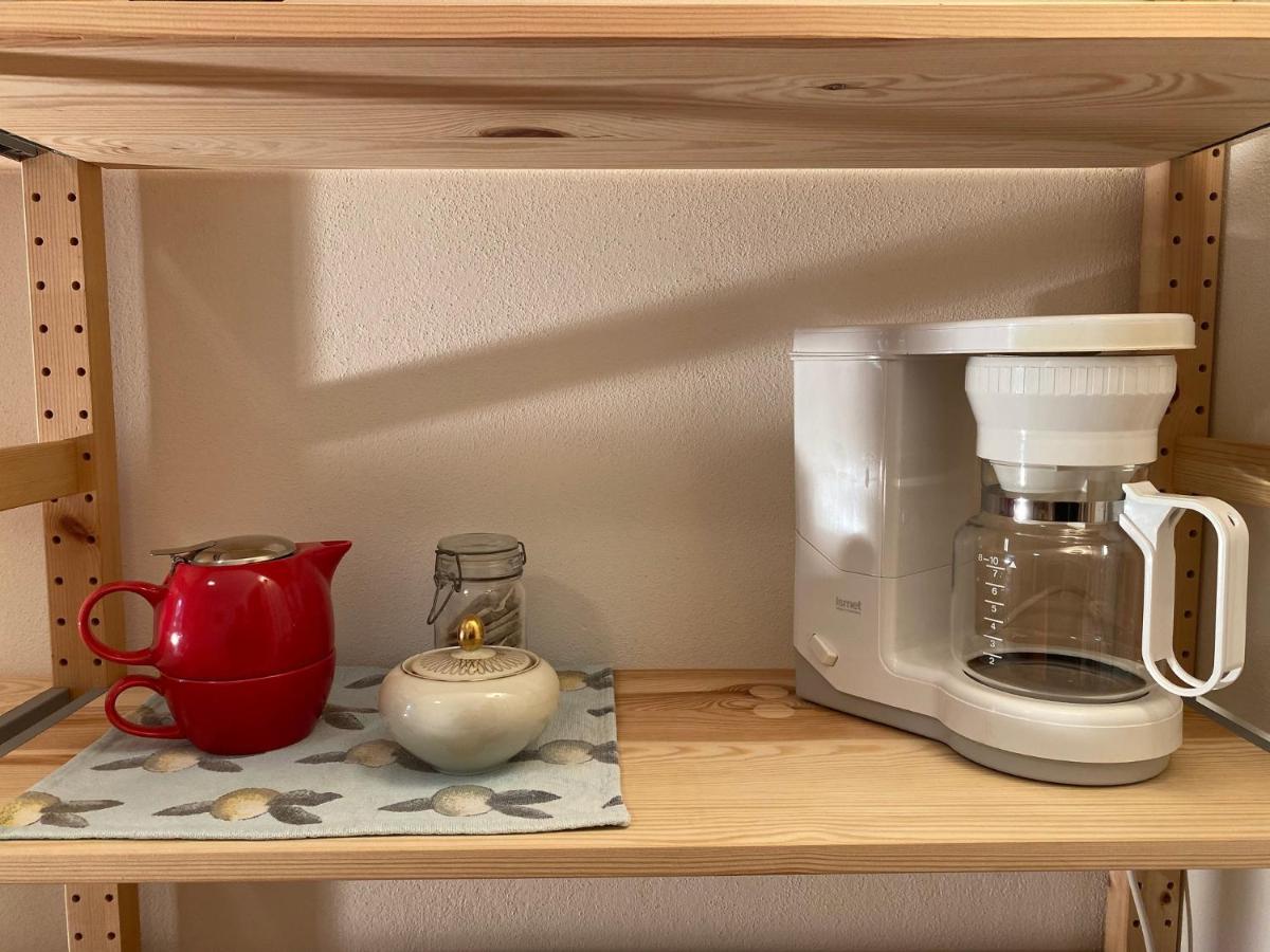 Kaffee-/Teezubehör in der Unterkunft Haus am Waldpark
