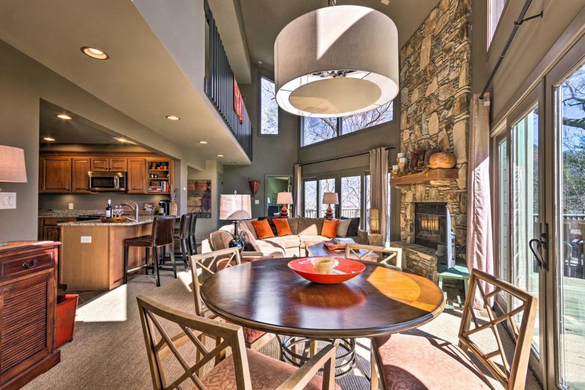 Luxe Rumbling Bald Home with Deck and Mountain View - Housity