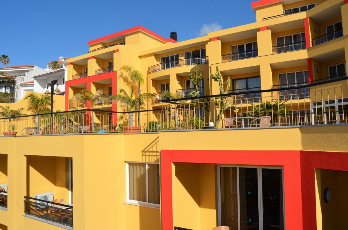O edifício onde o hotel está situado