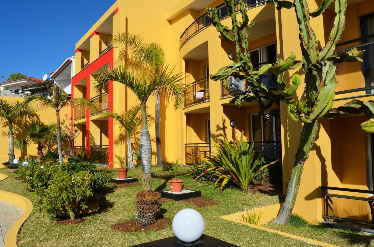 O edifício onde o hotel está situado