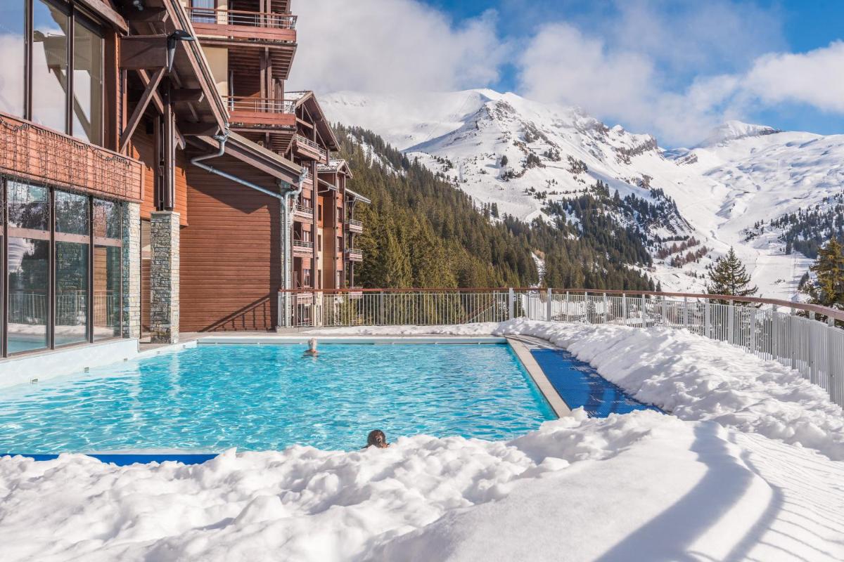 Vue générale sur la montagne ou vue sur la montagne depuis l'appart'hôtel