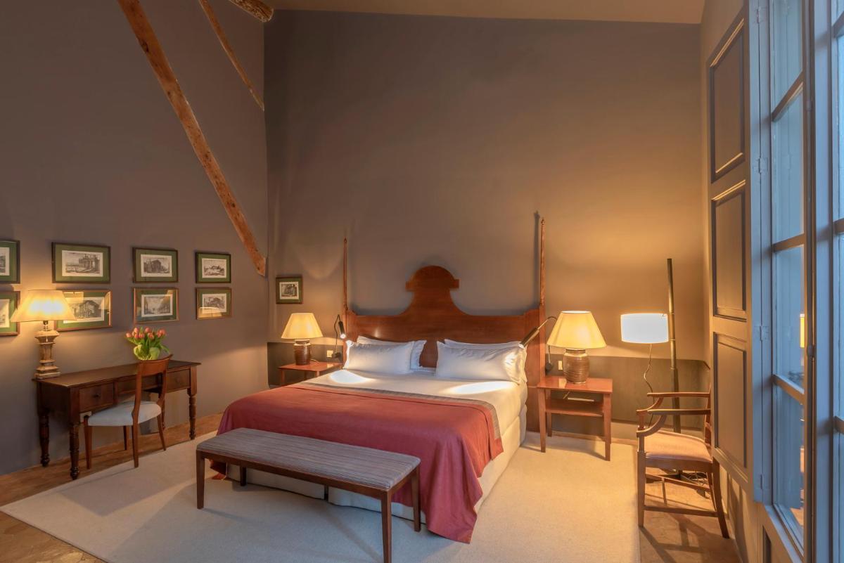Cama o camas de una habitación en Hotel Can Cera