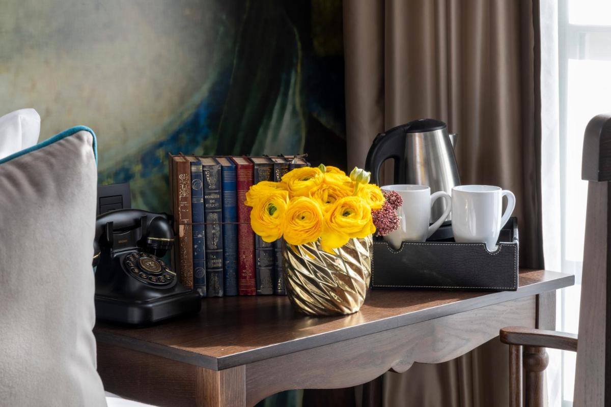 Plateau bouilloire dans l'établissement Hôtel & Spa Vinci Due