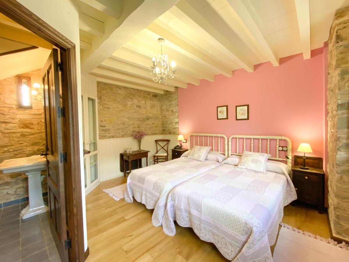 Cama o camas de una habitación en Hotel Casa Cachón