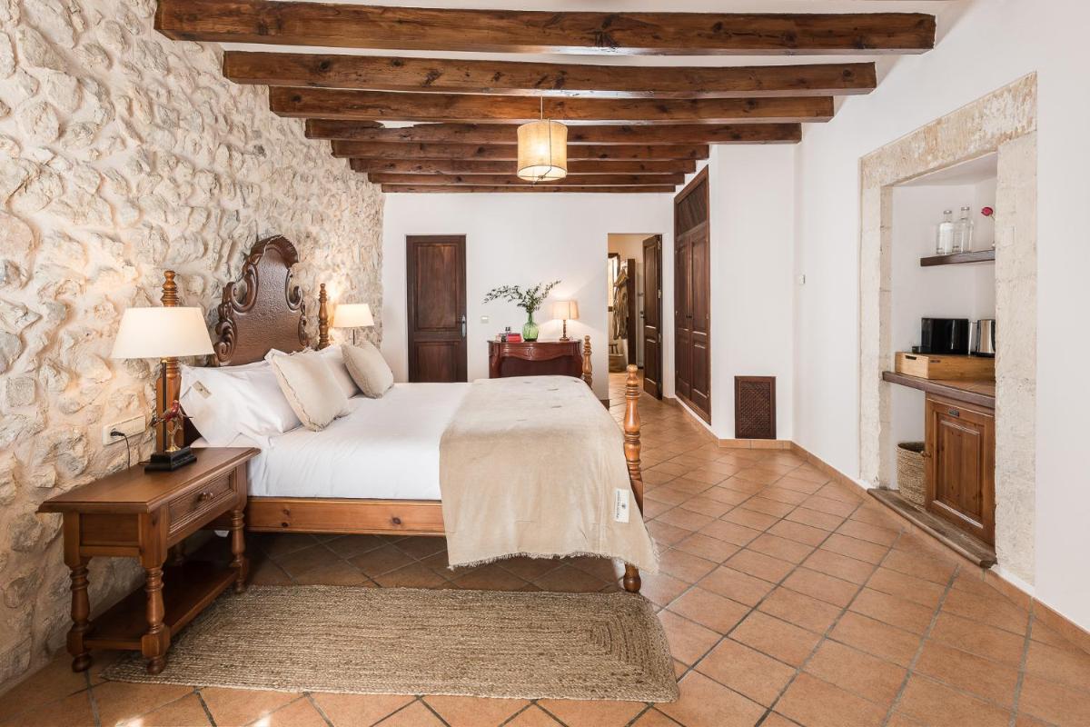 Cama o camas de una habitación en Ca'n Beneït