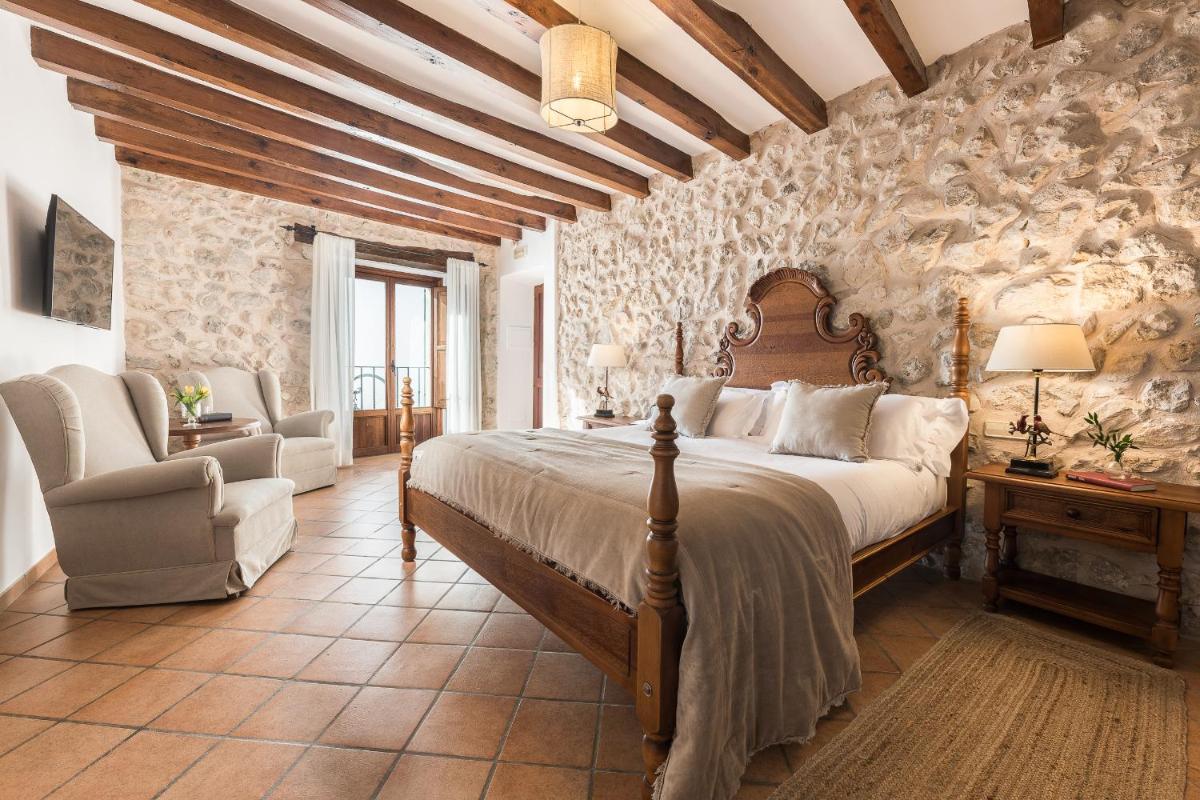Cama o camas de una habitación en Ca'n Beneït