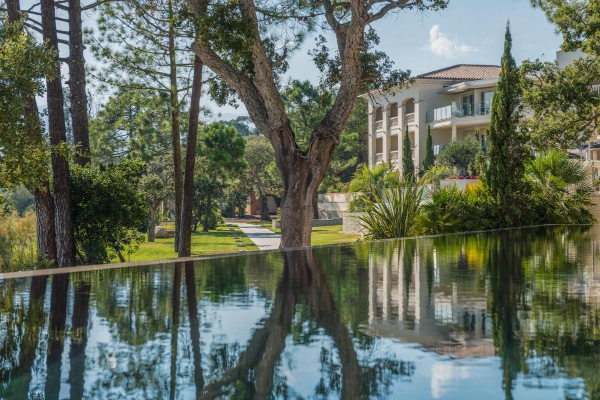 Paysage naturel près de l'hôtel