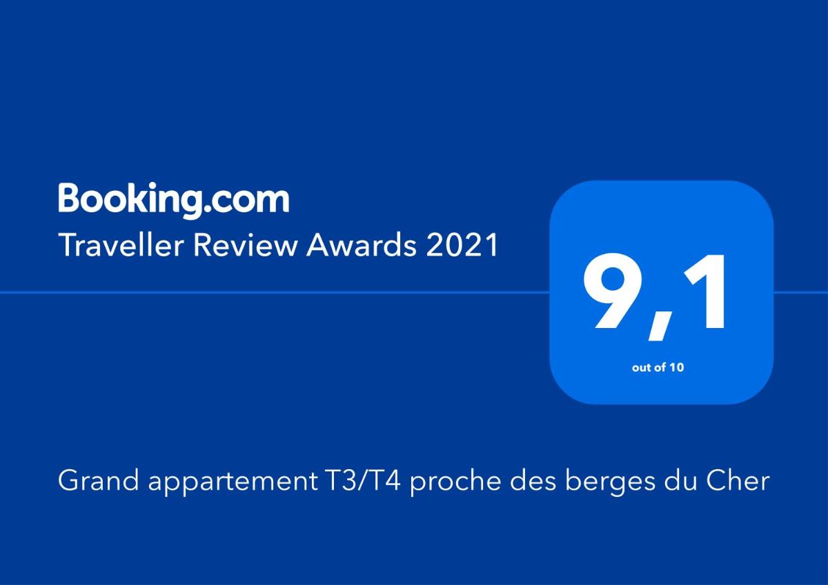 Grand appartement T3/T4 proche des berges du Cher - Housity