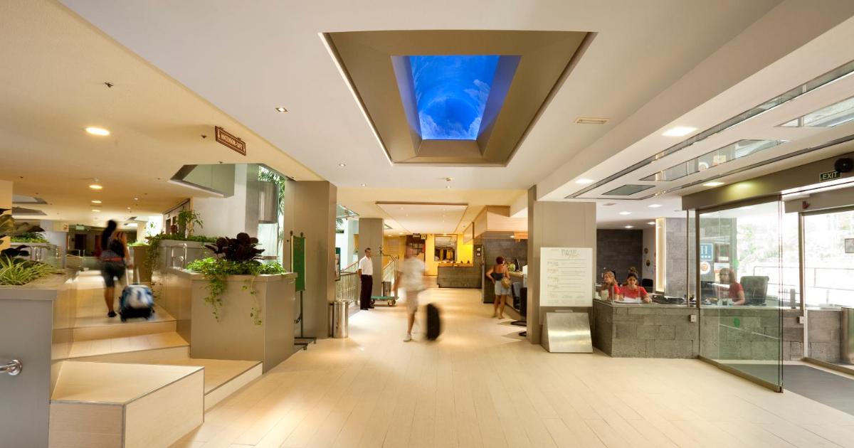 Zona de estar de Paradise Park Fun Lifestyle Hotel