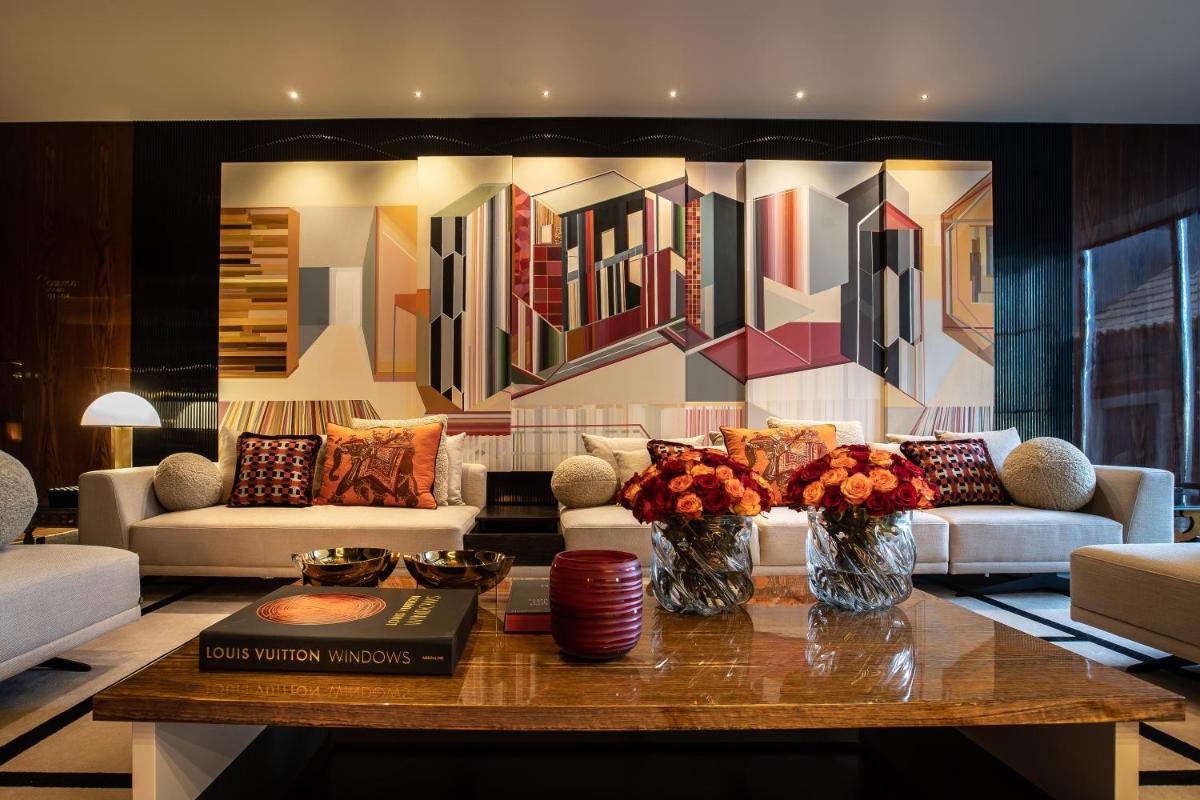 Uma área de estar em Vinha Boutique Hotel - The Leading Hotels of the World