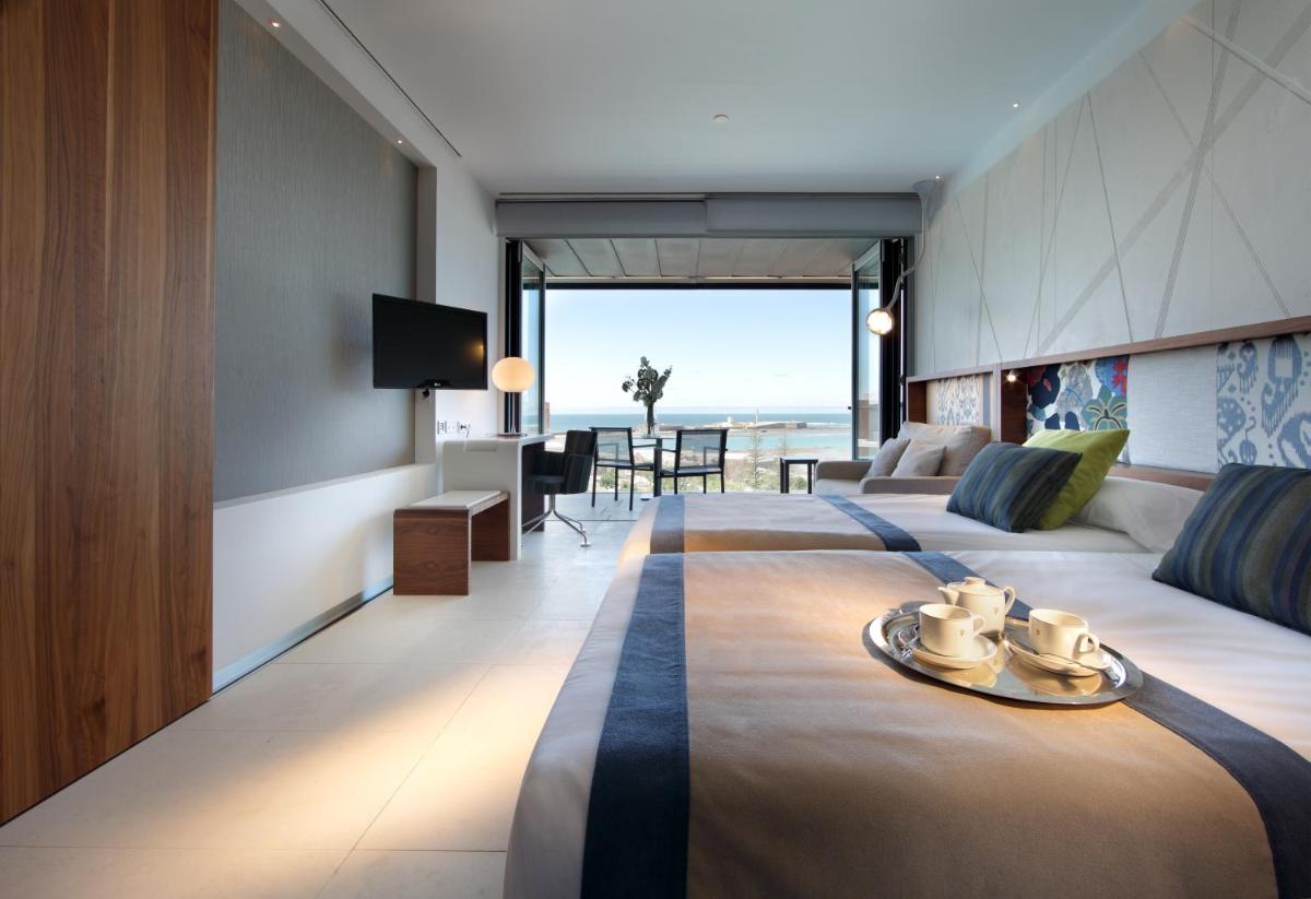 Cama o camas de una habitación en Parador de Cádiz
