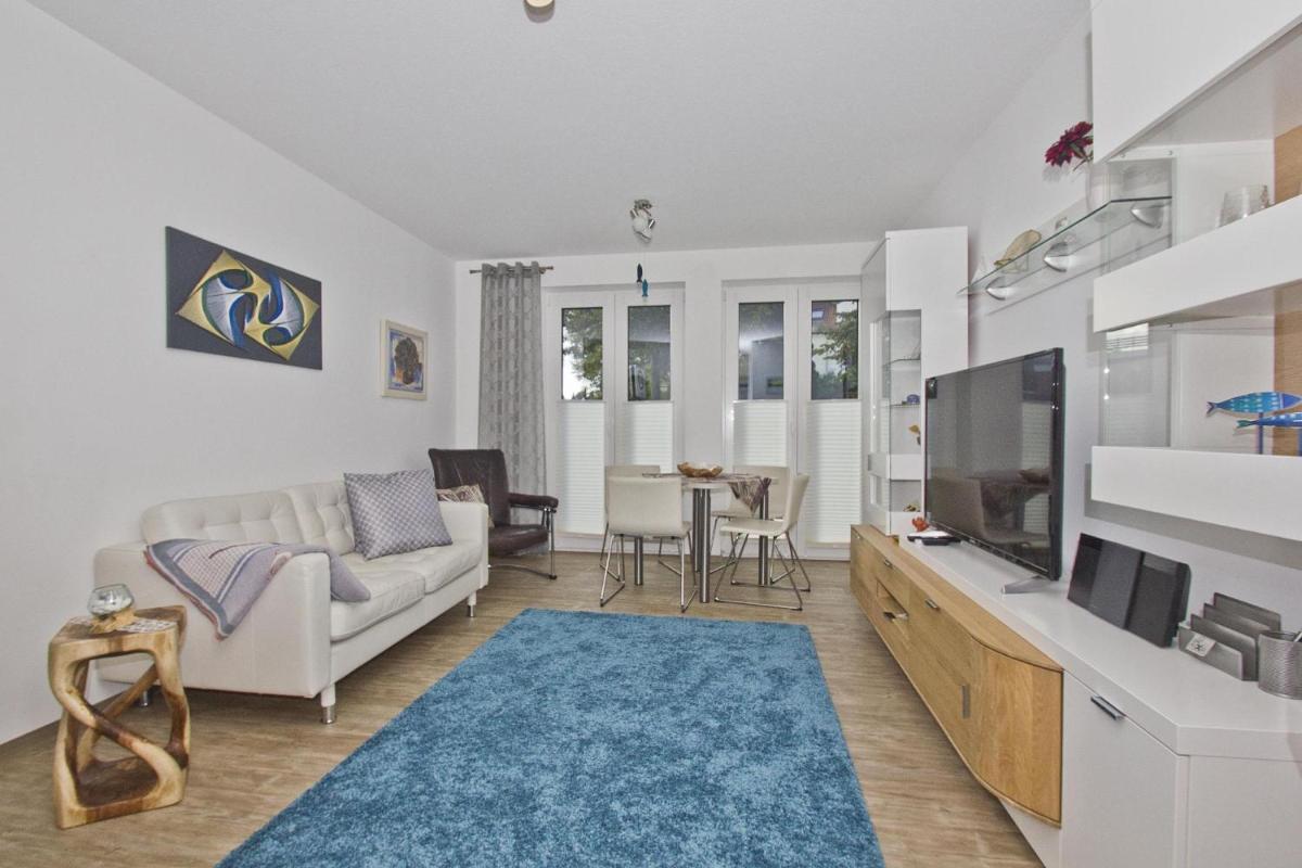 hafennahe Ferienwohnung im Erdgeschoss mit Terrasse - Haus Hafenkieker FeWo 02 - Housity