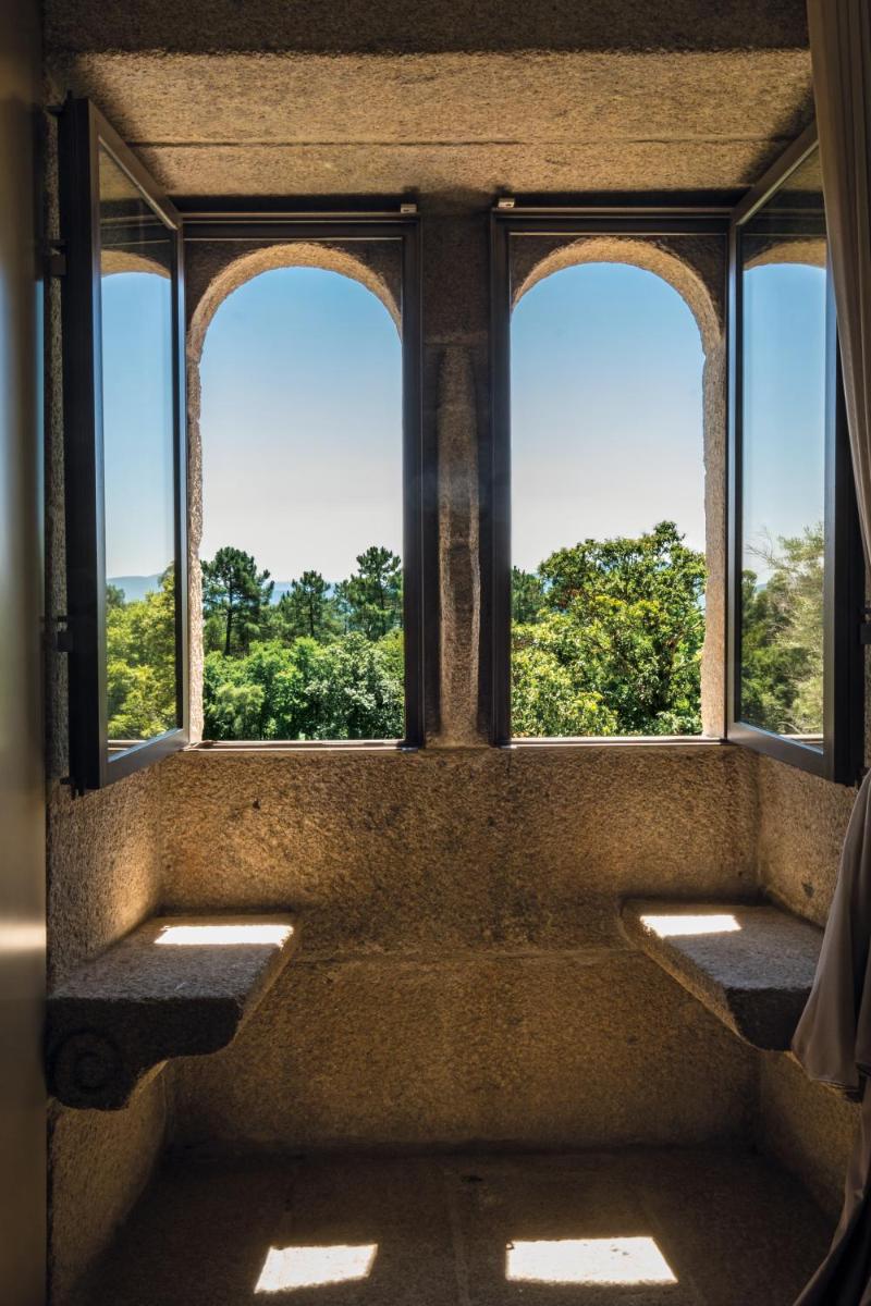 Uma área de estar em Torre de Gomariz Wine & Spa Hotel