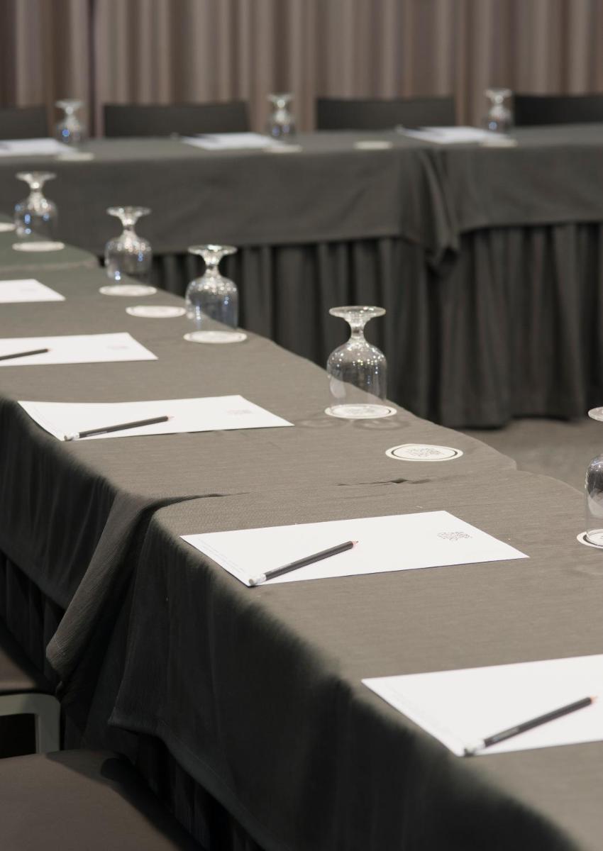 A área empresarial e/ ou a sala de conferências de Grande Hotel De Luso