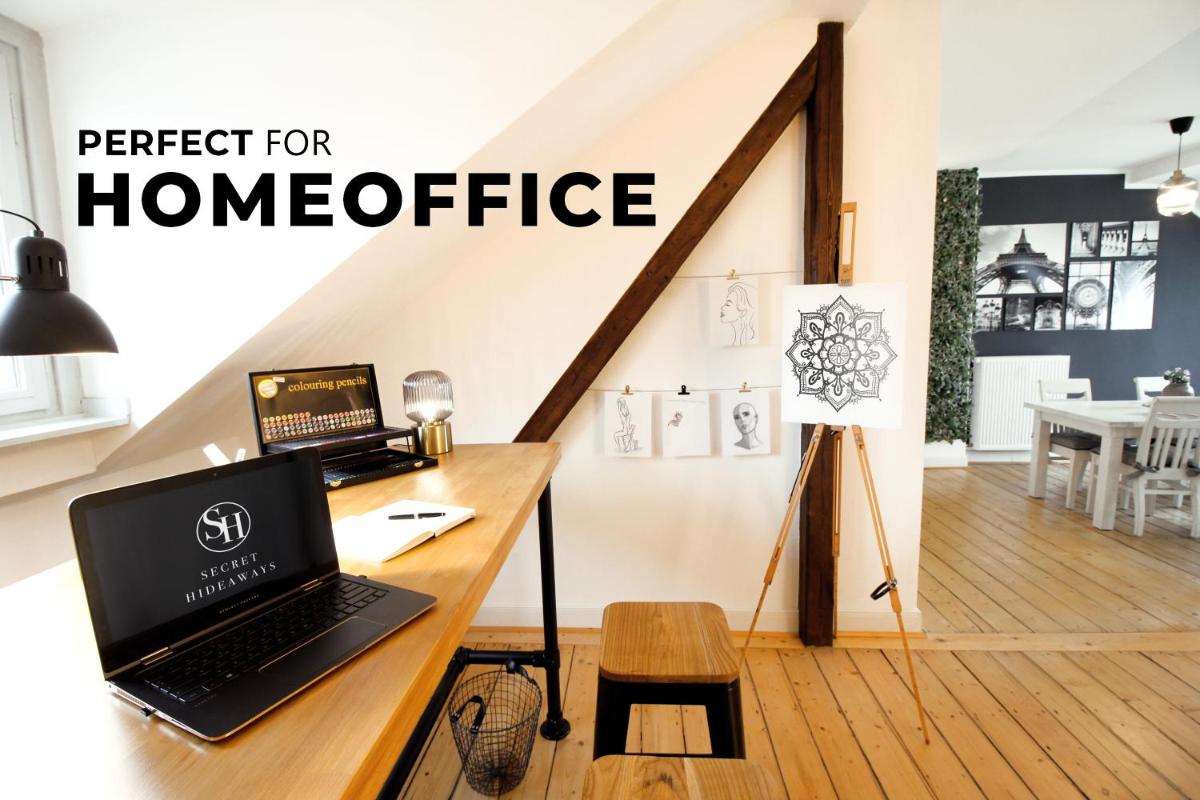 SECRET HIDEAWAYS boho ARTstudio mit smartHome nahe City l Messe l Hbf - Housity