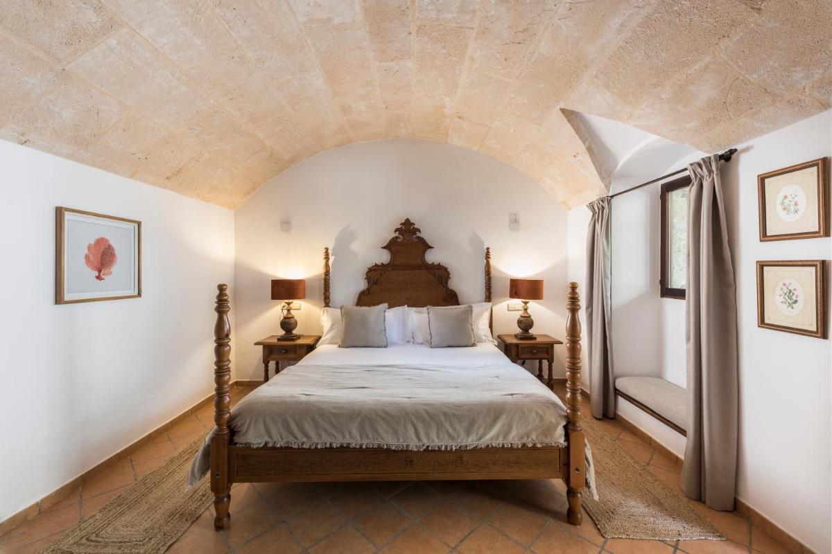 Cama o camas de una habitación en Ca'n Beneït