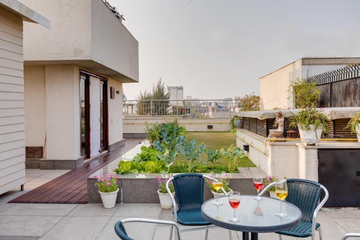 Ishatvam-4 BHK Private Serviced apartment with Terrace, Anand Niketan, South Delhi - Housity