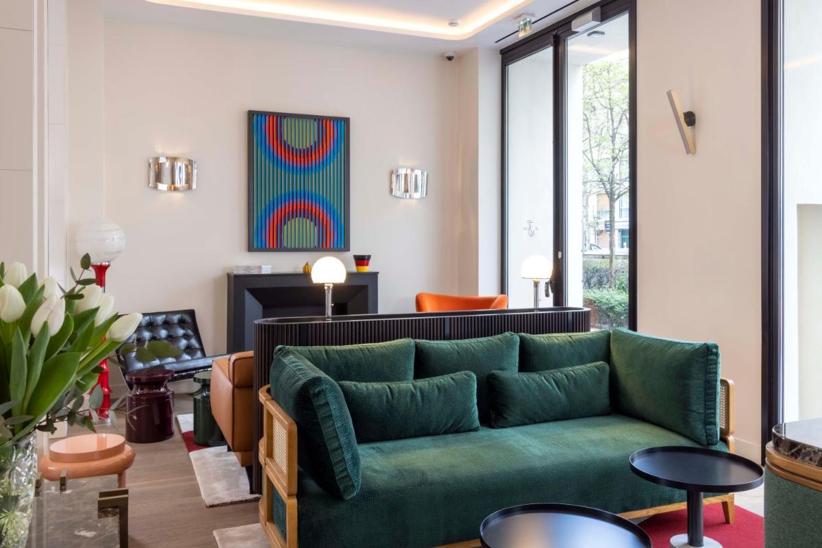 Coin salon dans l'établissement Hotel Le 37 Bis