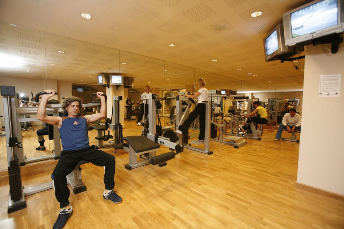 Gimnasio o instalaciones de fitness de Gran Hotel Balneario De Puente Viesgo