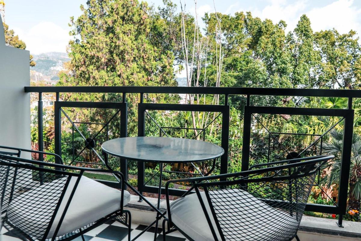 Uma varanda ou terraço em Quintinha Sao Joao Hotel & Spa