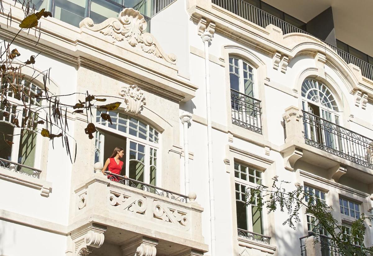 Uma varanda ou terraço em PortoBay Liberdade