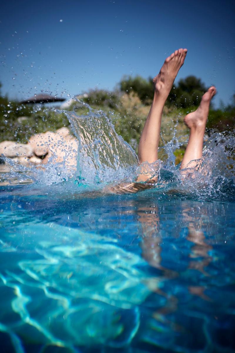 Piscine de l'établissement U Capu Biancu ou située à proximité