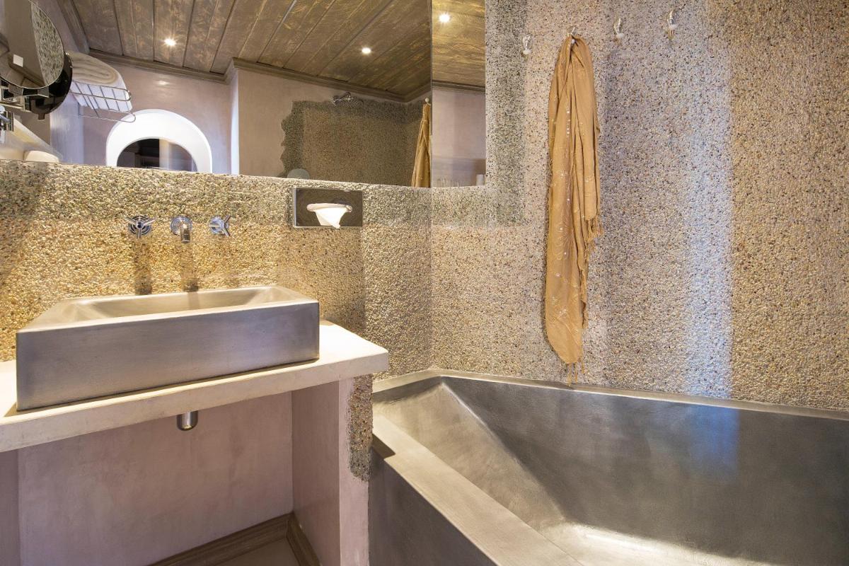Salle de bains dans l'établissement U Capu Biancu