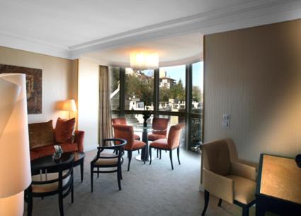 Coin salon dans l'établissement Hôtel Princesse Flore