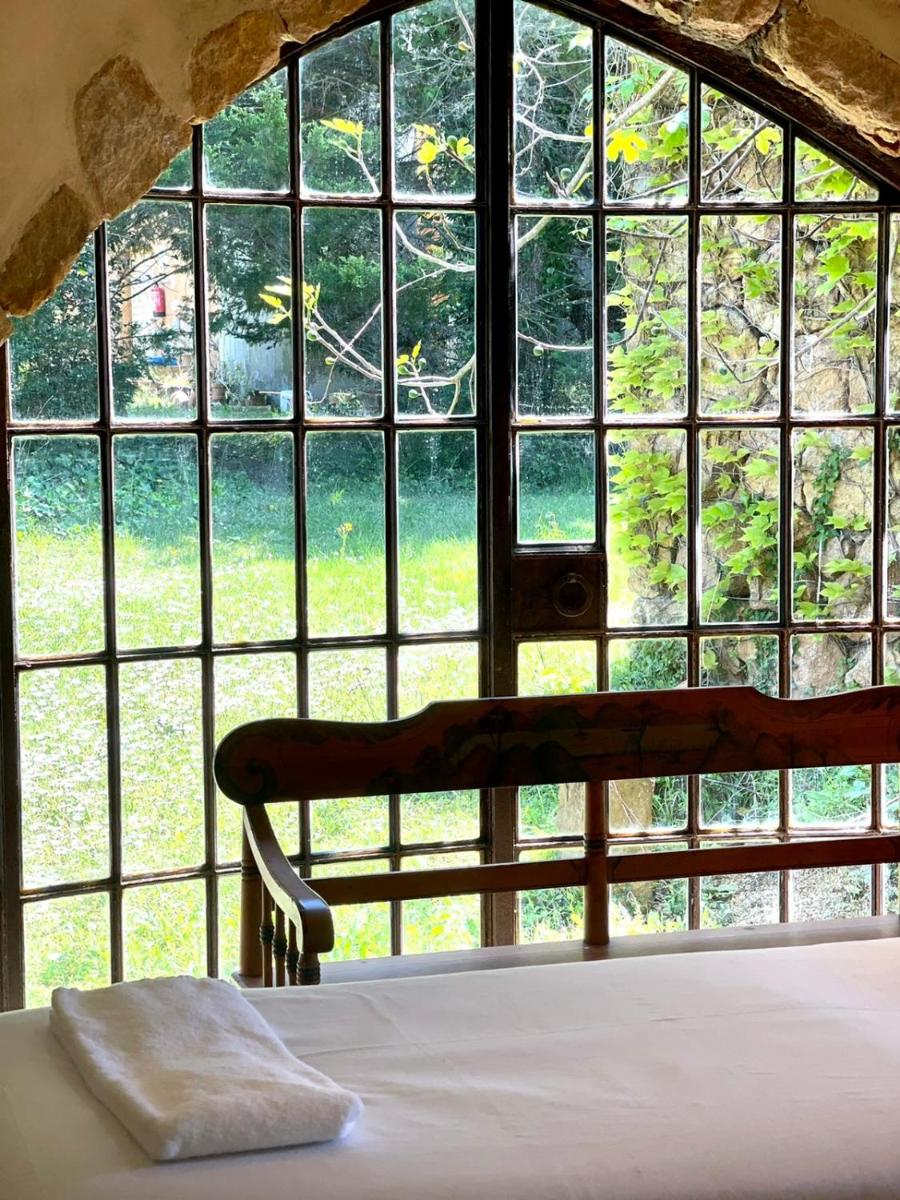 Cama o camas de una habitación en Mas Salvi Country Boutique Hotel
