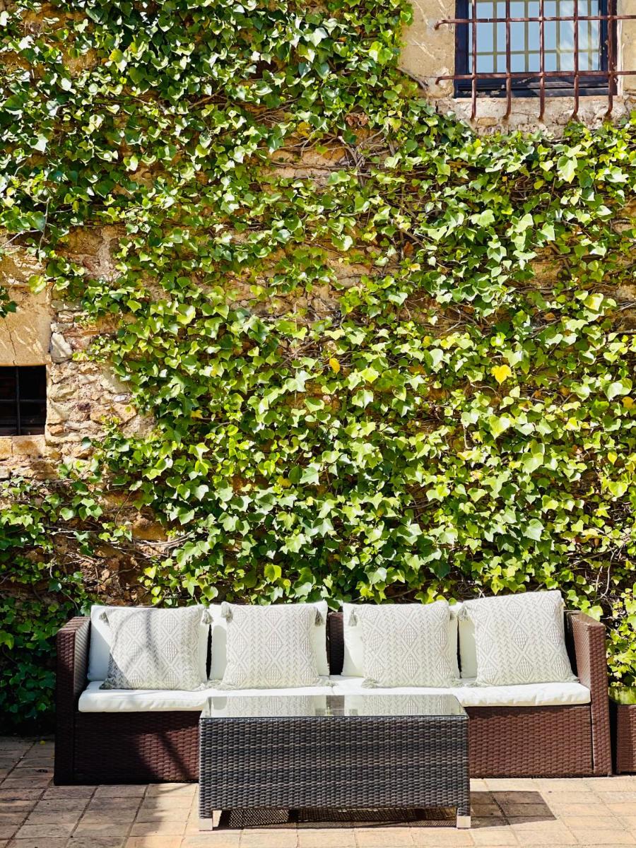 Zona de estar de Mas Salvi Country Boutique Hotel