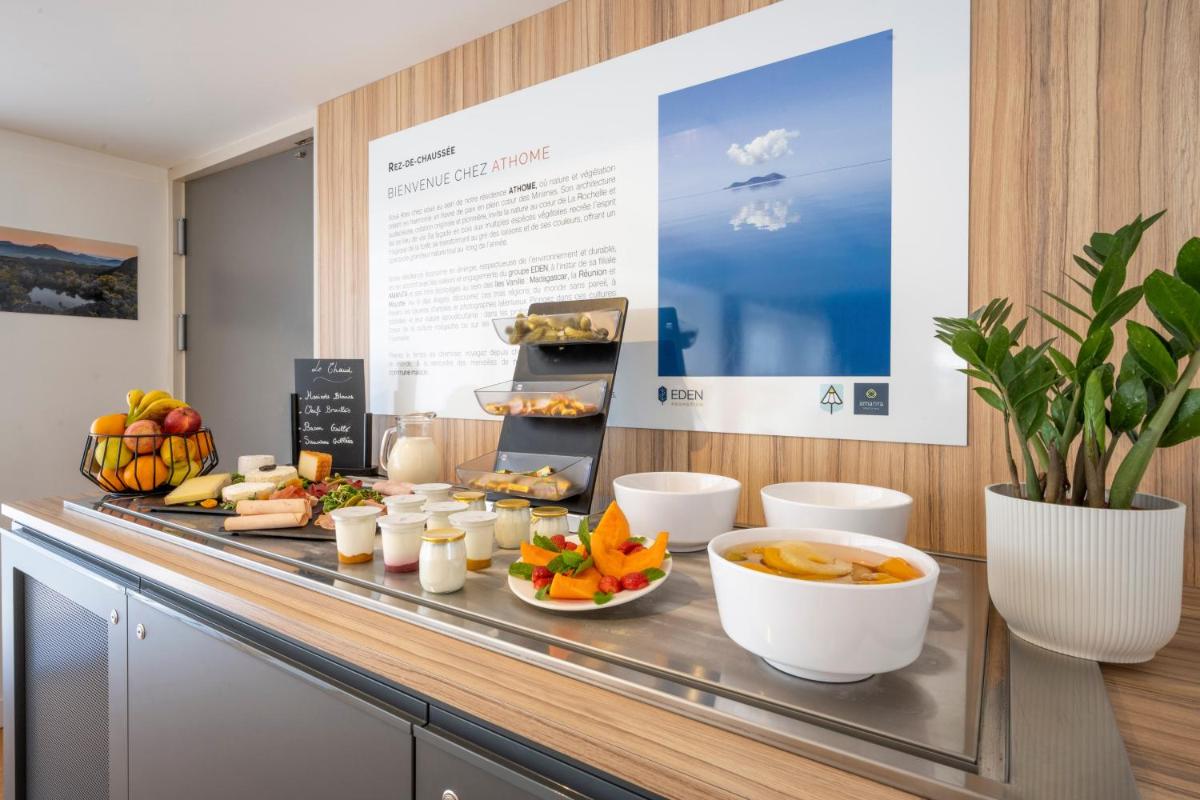 Nourriture dans l'appart'hôtel ou à proximité