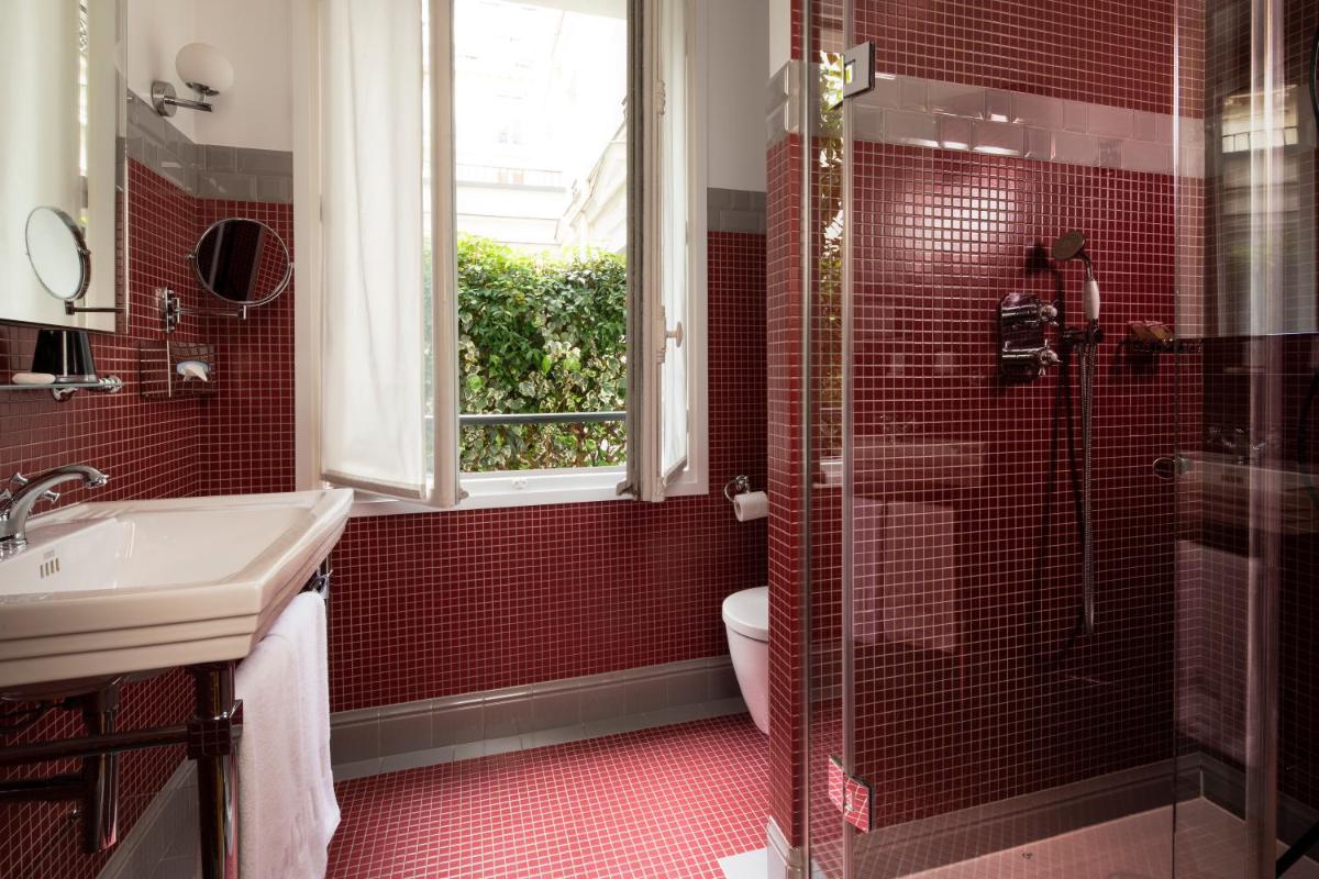 Salle de bains dans l'établissement Hotel Monsieur & Spa