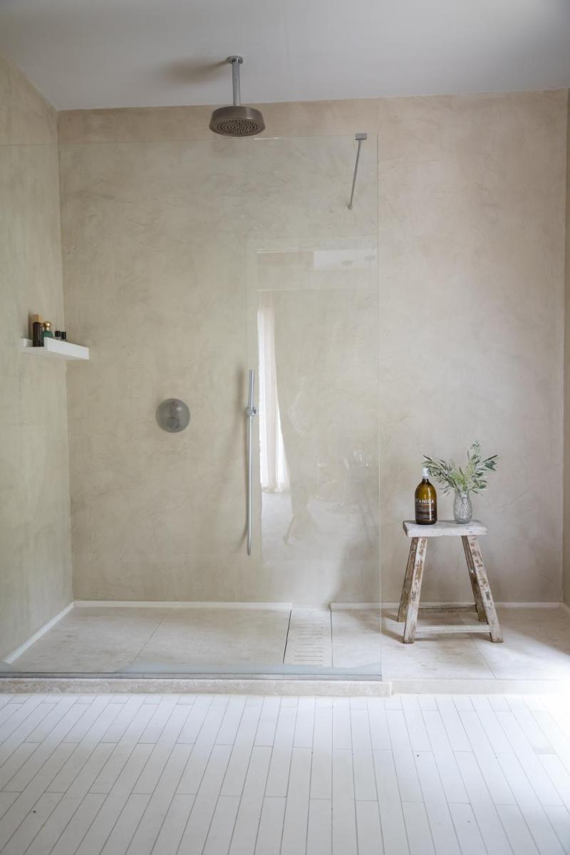 Salle de bains dans l'établissement Misincu
