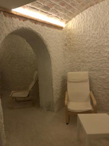 Zona de estar de Hotel Balneario de La Virgen