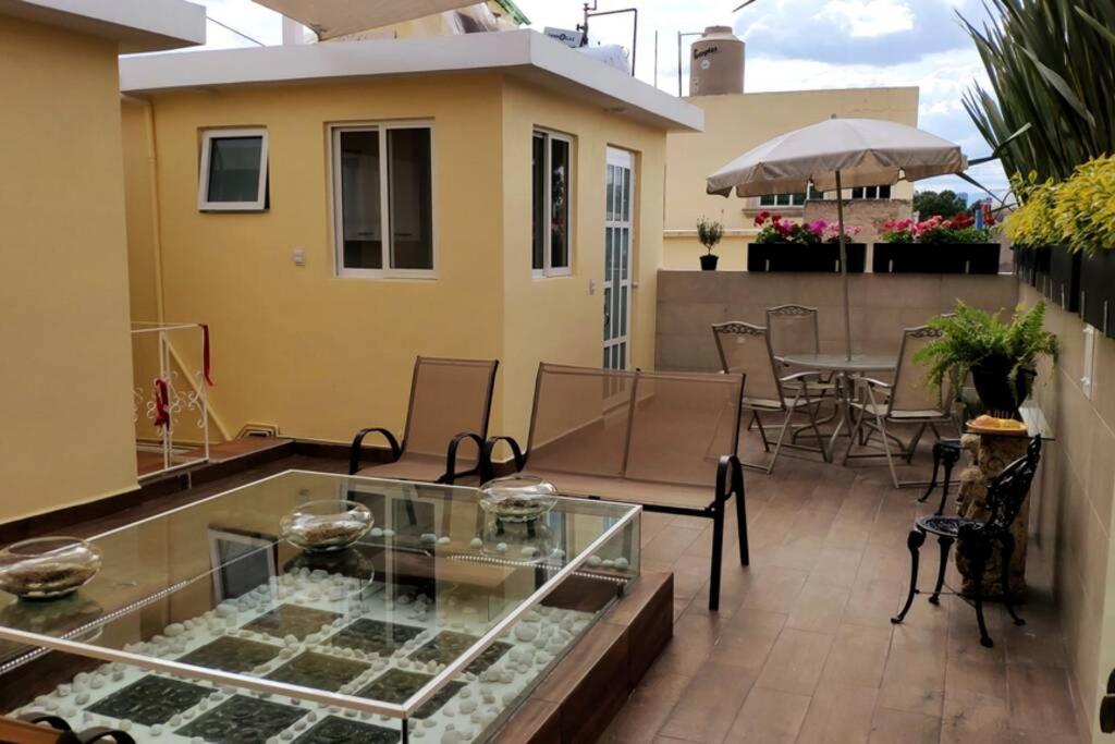 Departamento Frida Kahlo - Dpto de 1 habitación - Bella terraza común - Zona tranquila en CDMX - Housity