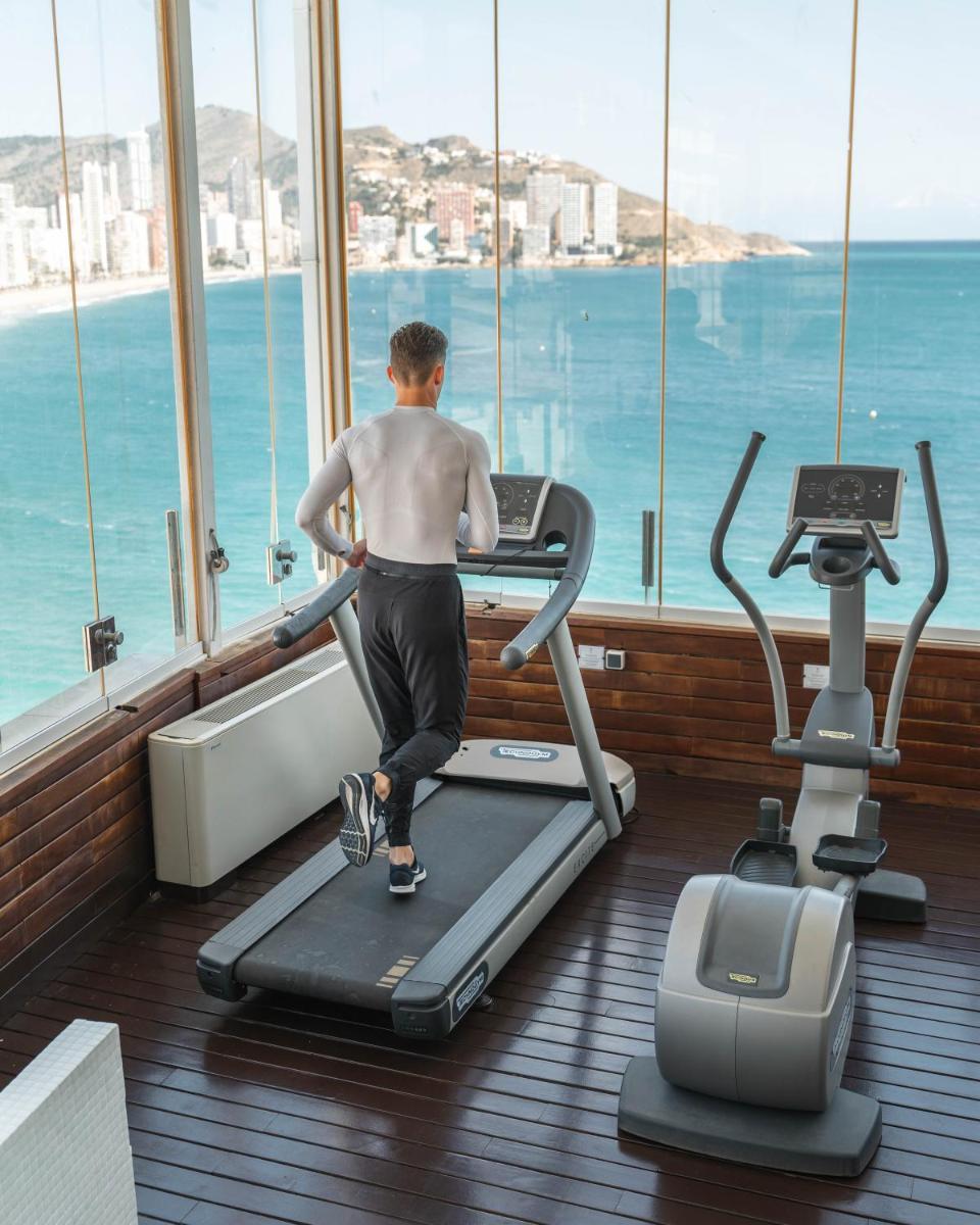 Gimnasio o instalaciones de fitness de Hotel Boutique Villa Venecia