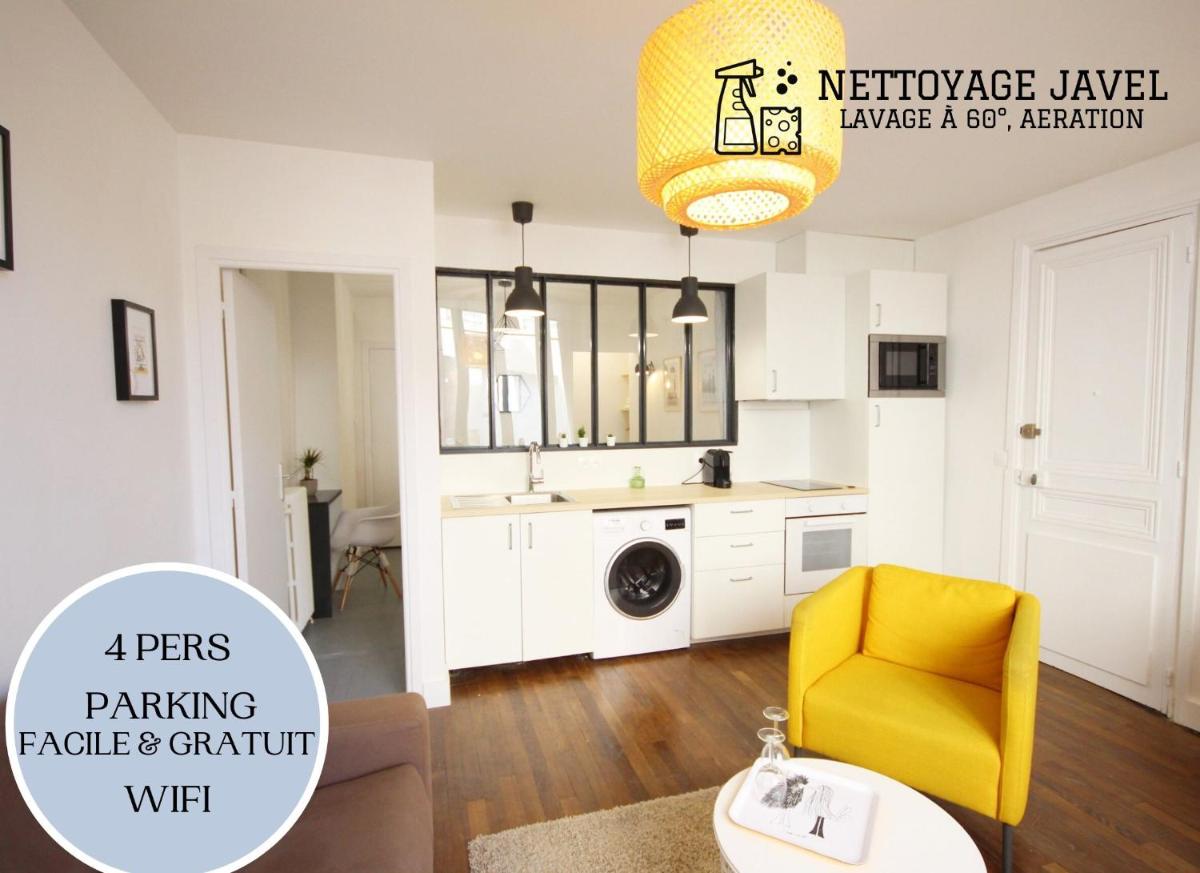 Appartement Rouen au Calme pour Groupe - Grand Parking Gratuit - Housity