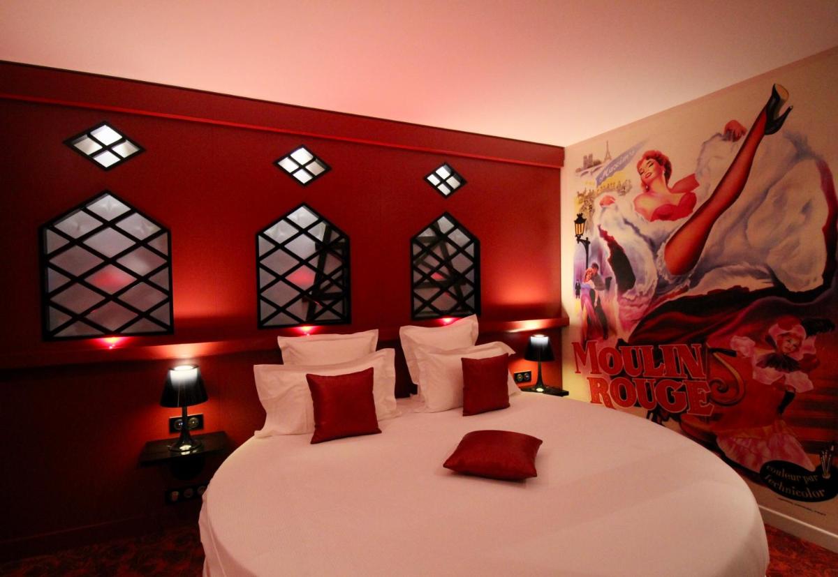 Un ou plusieurs lits dans un hébergement de l'établissement Secret de Paris - Hotel & Spa