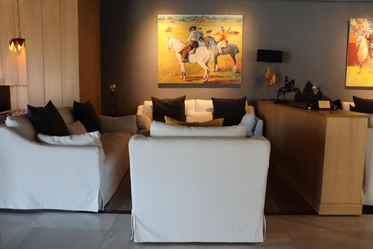 Zona de estar de Hotel Jerez & Spa