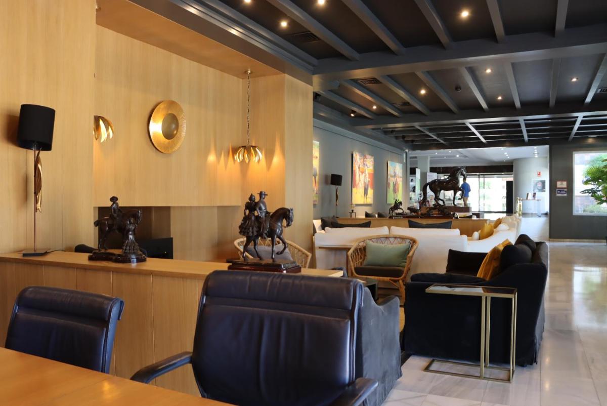 Zona de estar de Hotel Jerez & Spa