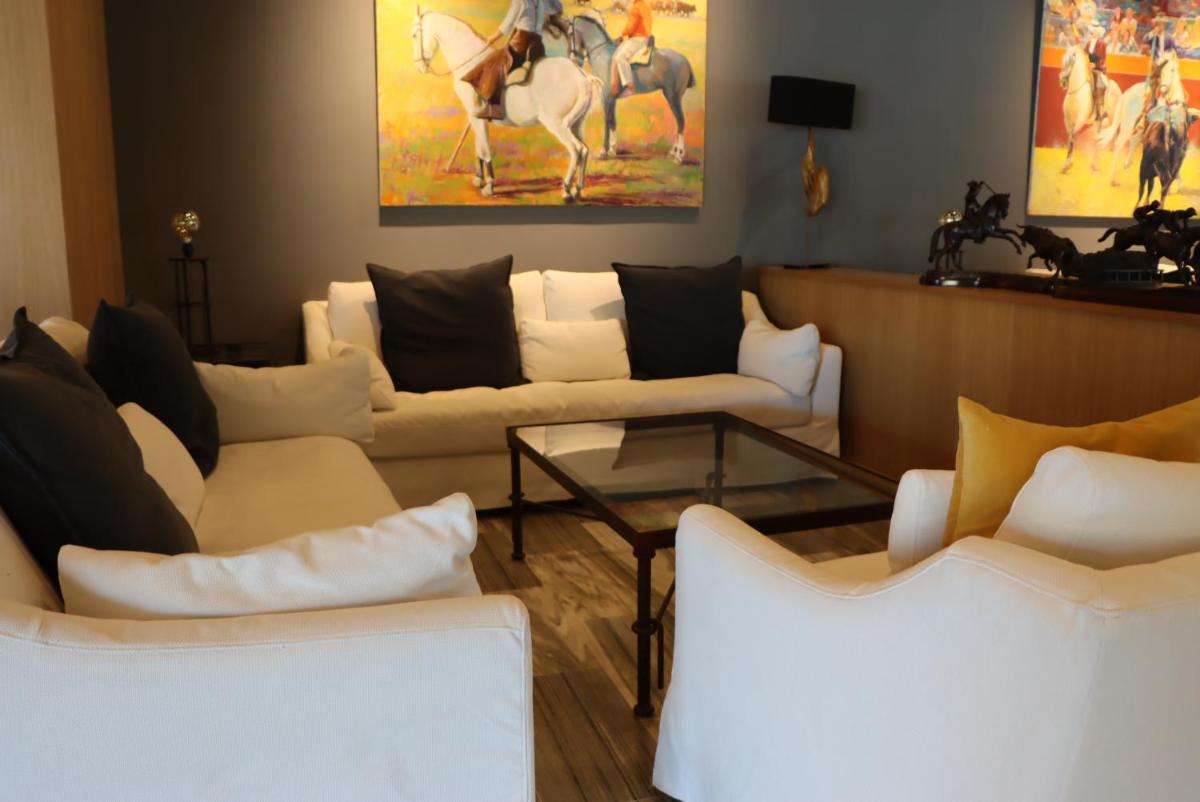 Zona de estar de Hotel Jerez & Spa